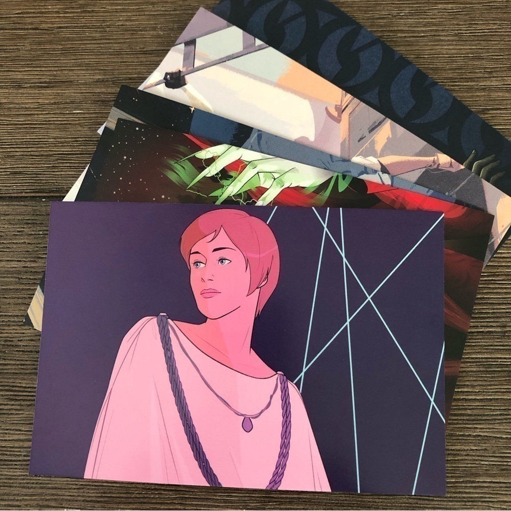 Disney Star Wars: Women of Star Wars postcards bundle #12 (Set of 5)